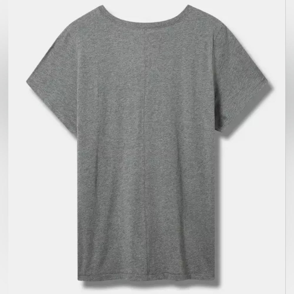 Torrid Grey Fishing Skeleton Classic Fit Heritage Jersey Crew Tee - Picture 11 of 11